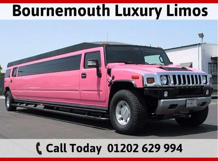 Bournemouth Pink Limousine